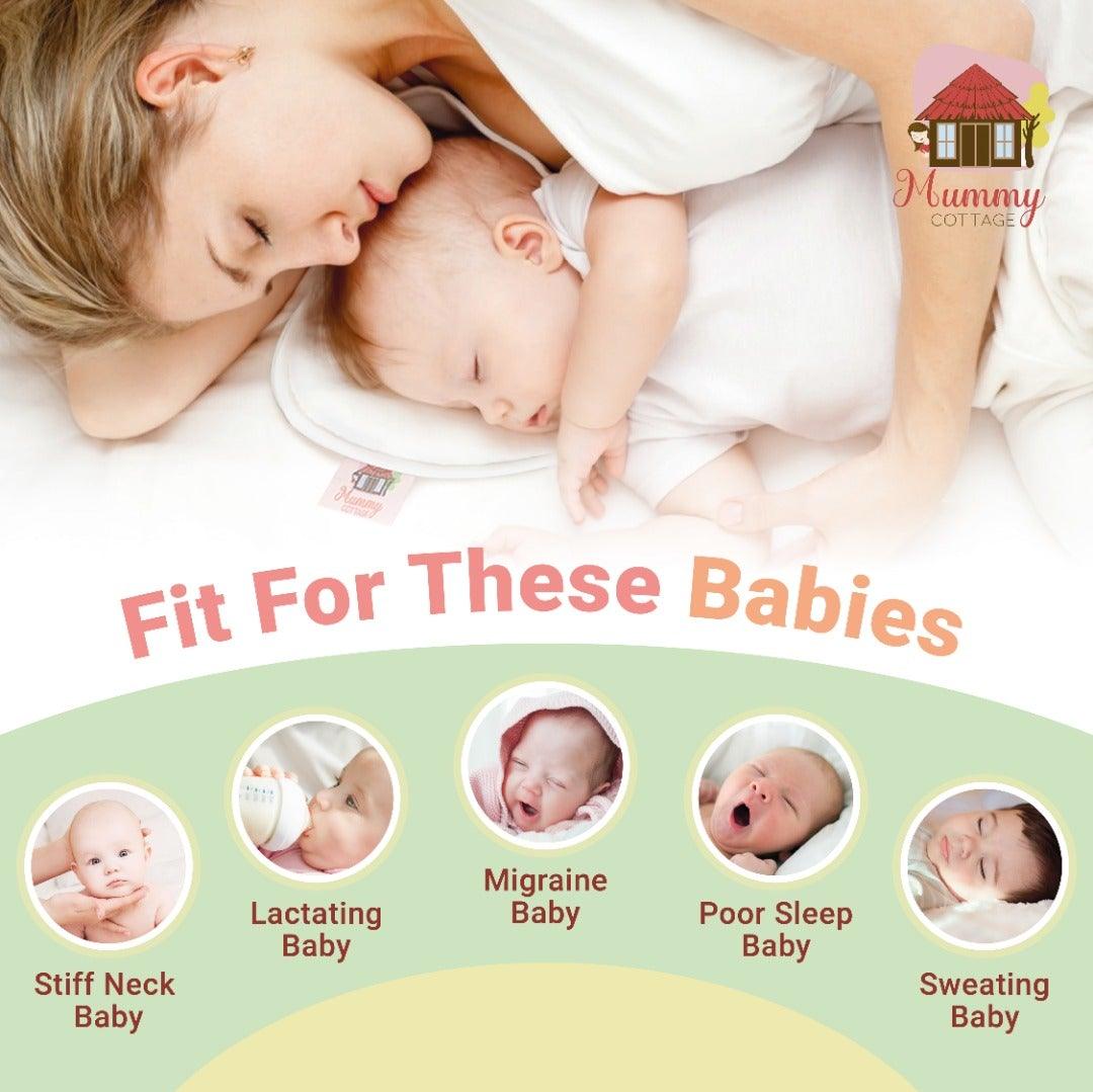 MummyCottage Anti-Plagiocephaly Pillow - Mummy Cottage