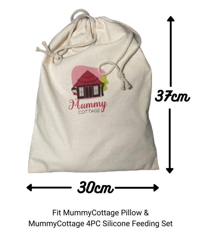 MummyCottage Canvas Drawstring Bag - Mummy Cottage